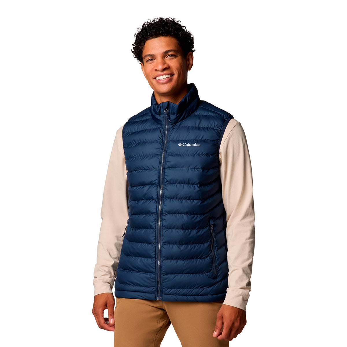 Chaleco Powder Lite Ii Vest Omni-Heat Azul Marino