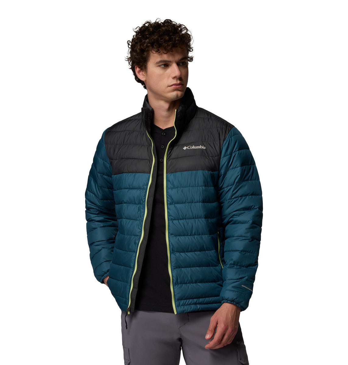Campera Powder Lite Ii Jkt Omni-Heat Azul