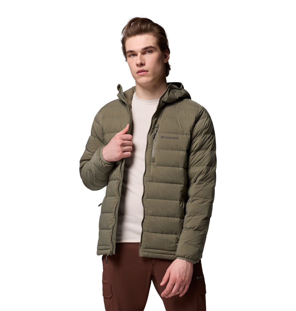 Campera Drift Peak Stretch  Verde