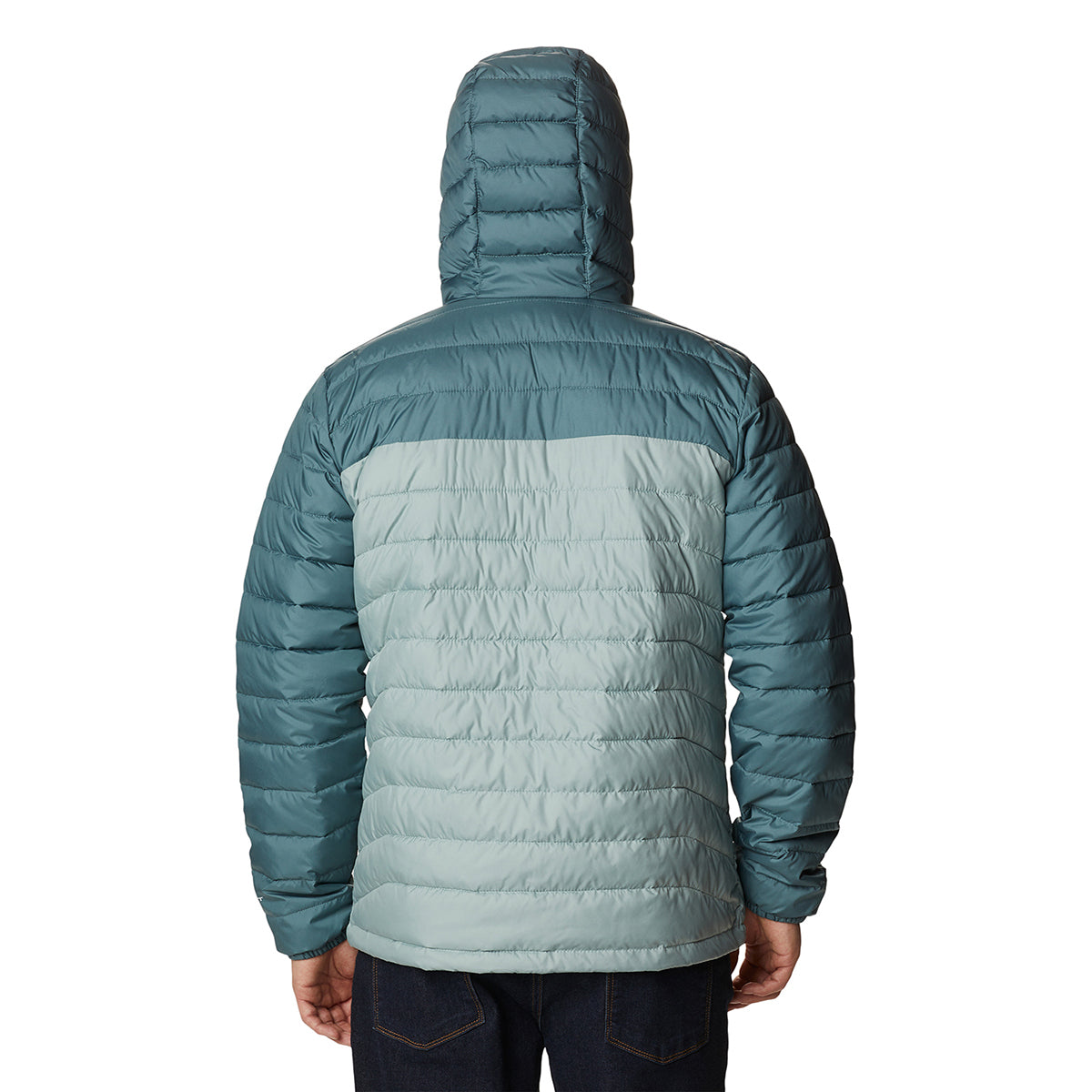 Campera Powder Lite Hooded Trail Azul