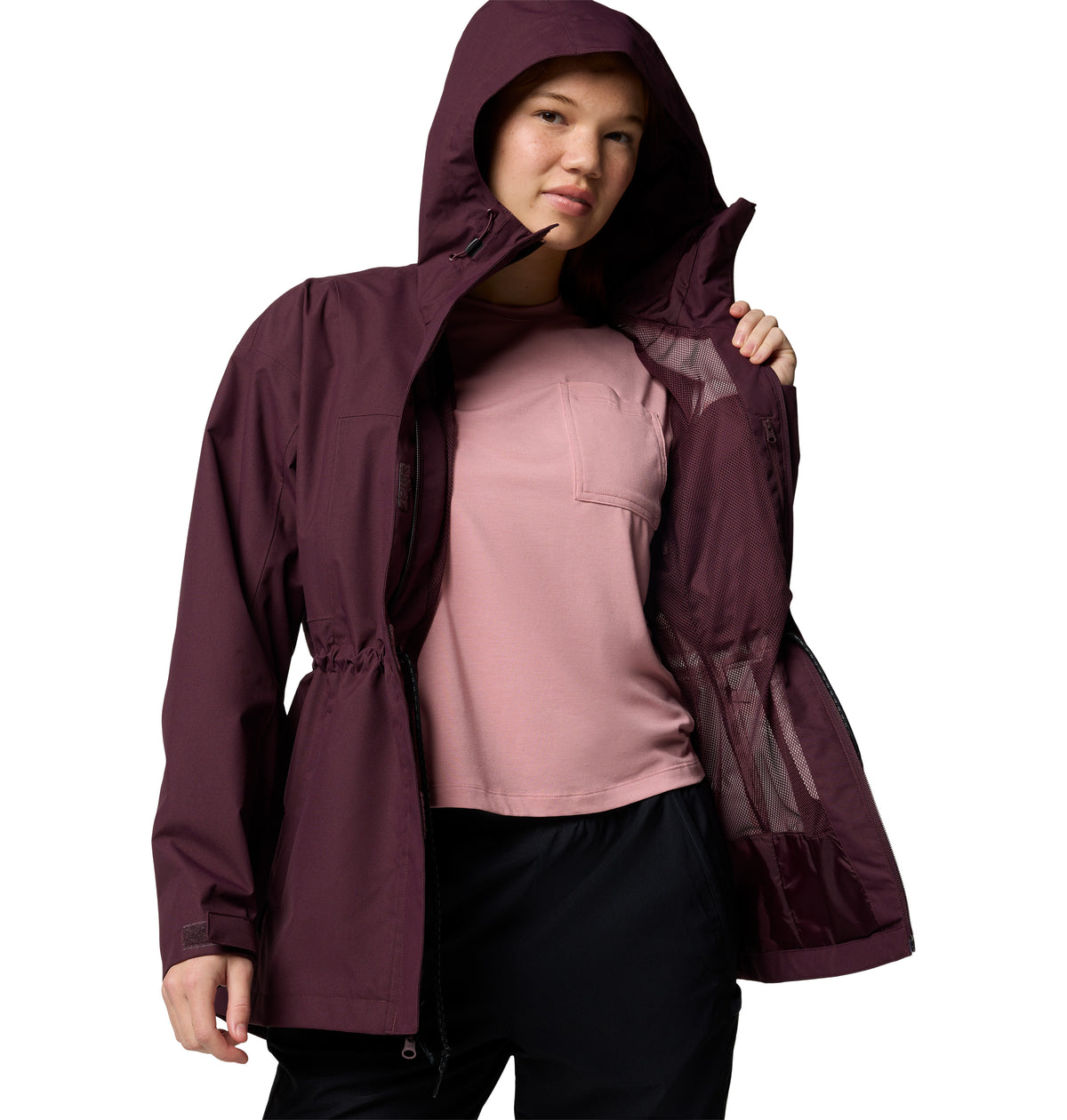 Impermeable Hikebound Ii Long Jk Omni-Tech Azul