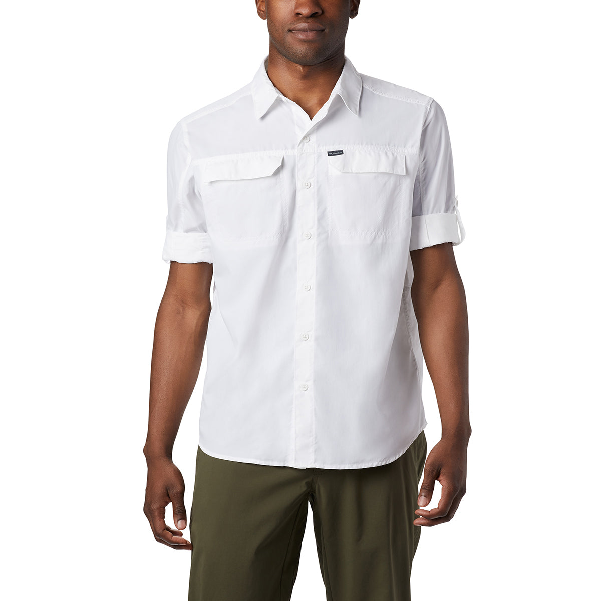 Camisa Manga Larga Silver Ridge 2 Long Omni-Shade Blanco