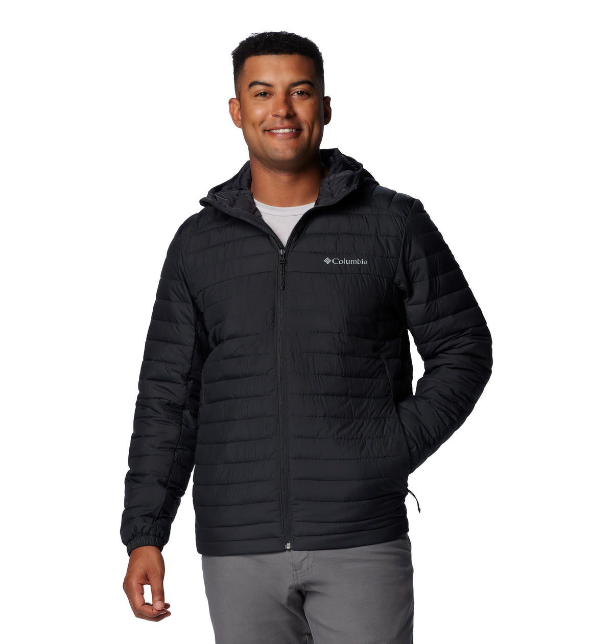 Campera Silver Falls Ii Hood Omni-Shield Negro