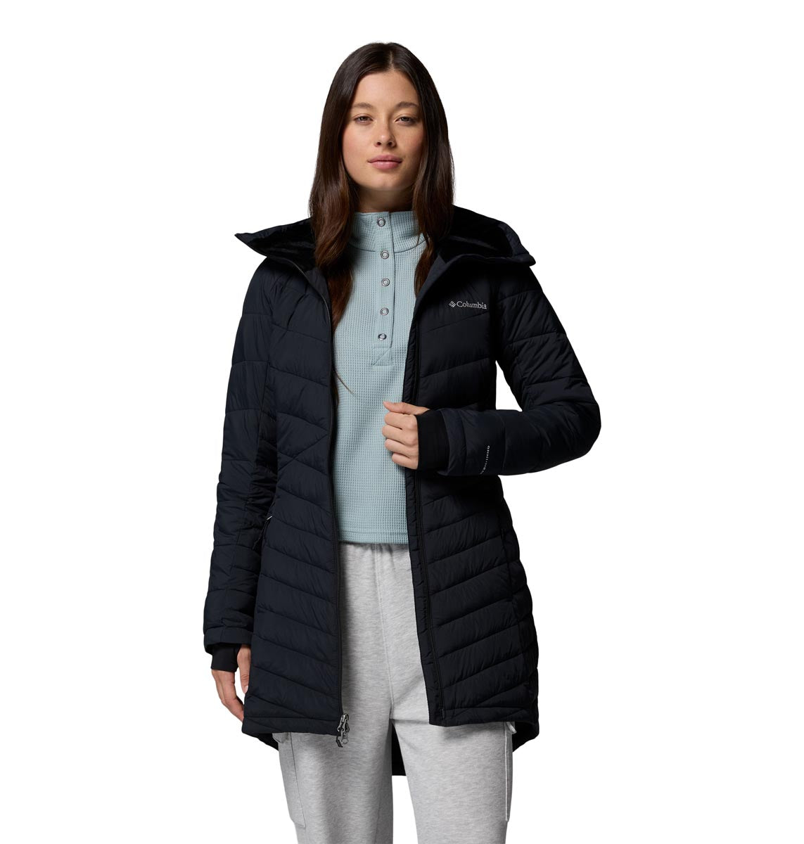 Campera Joy Peak Ii Mid Jkt Omni-Shield Negro