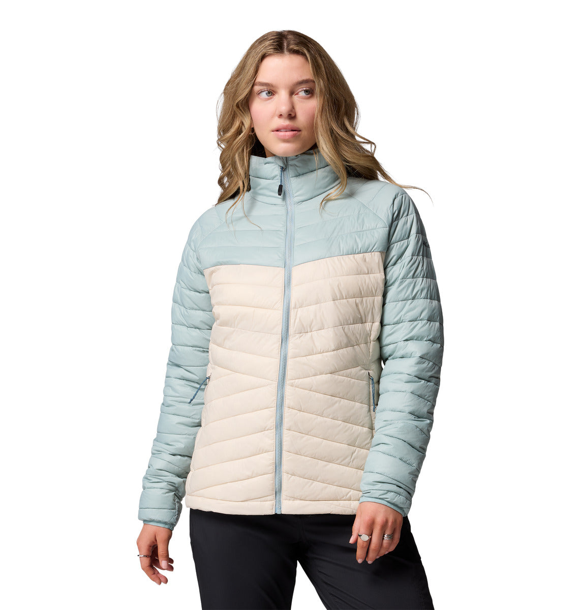 Campera Powder Pass Jacket Omni-Shield Gris