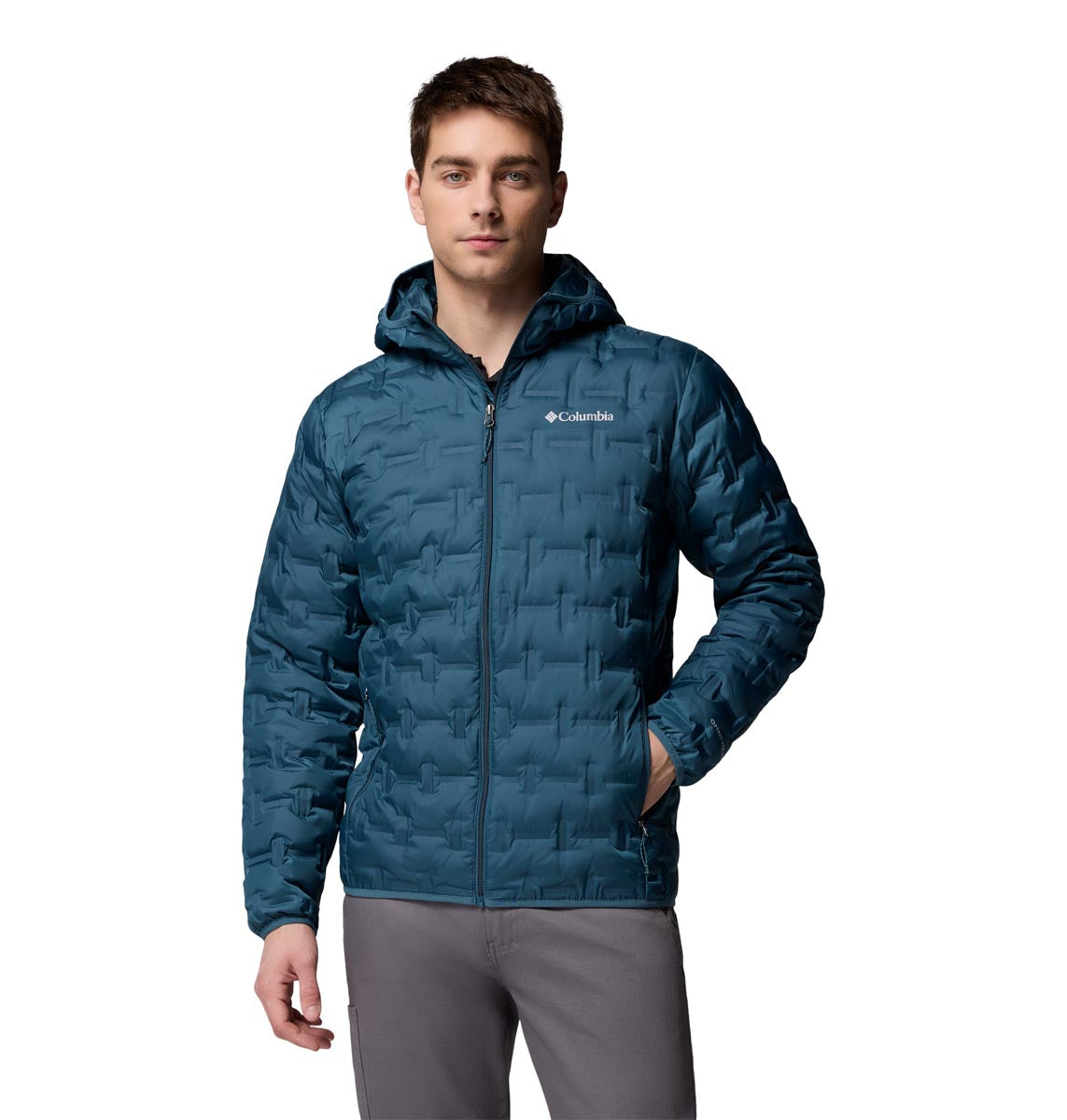 Campera Delta Ridge Ii Down Omni-Heat Azul