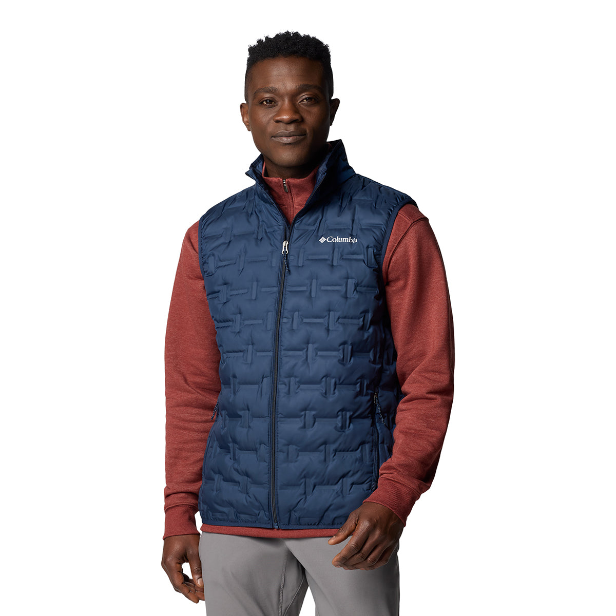 Chaleco Delta Ridge Ii Dwn V Heat Seal Azul Marino