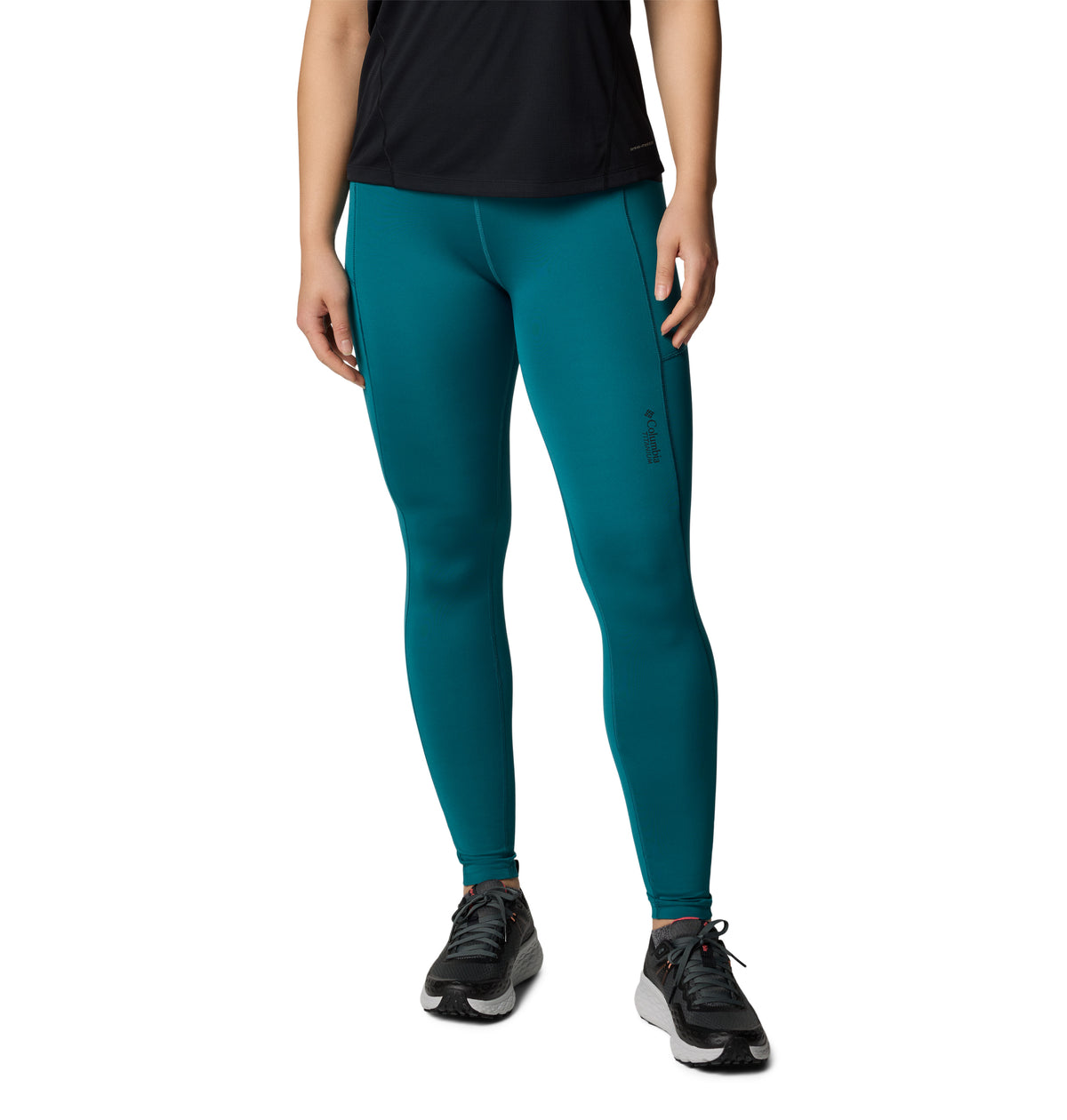 Calza Summit Valley Leggin Omni-Wick Azul