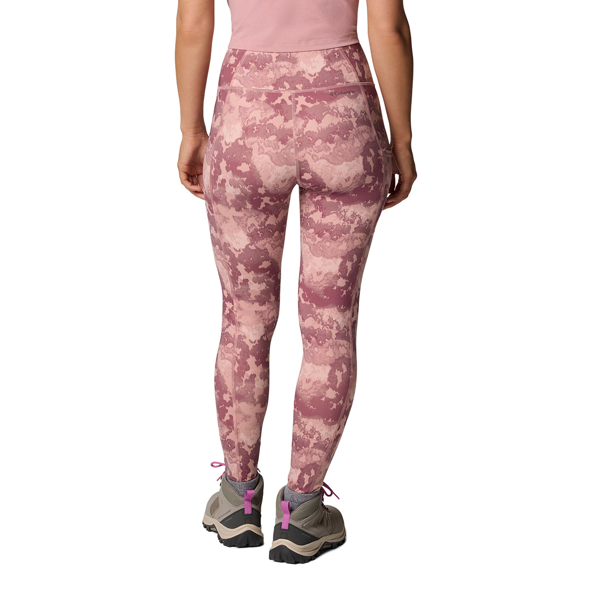 Calza Boundless Trek Leggi Omni-Wick Rosado