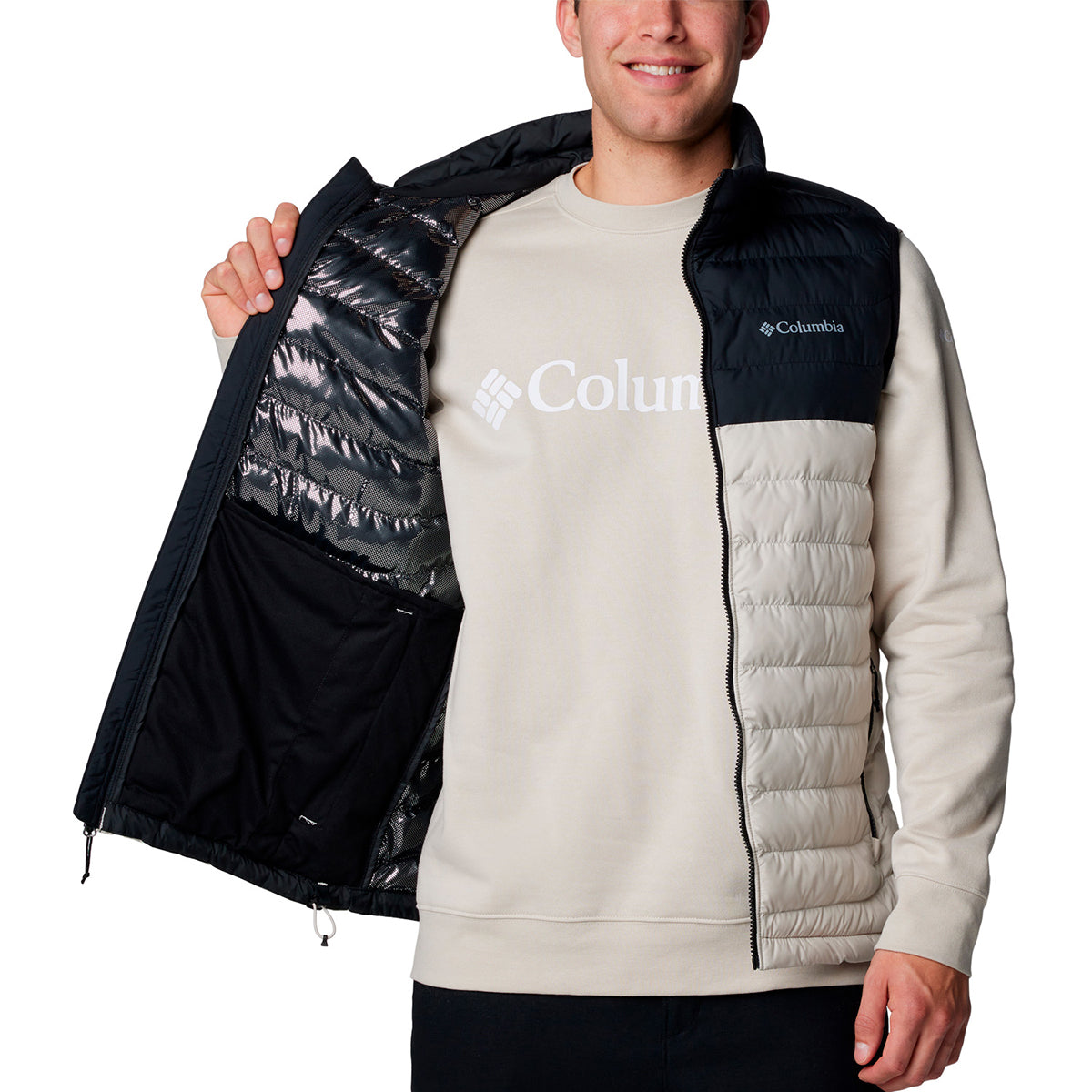 Chaleco Powder Lite Ii Vest Omni-Heat Gris