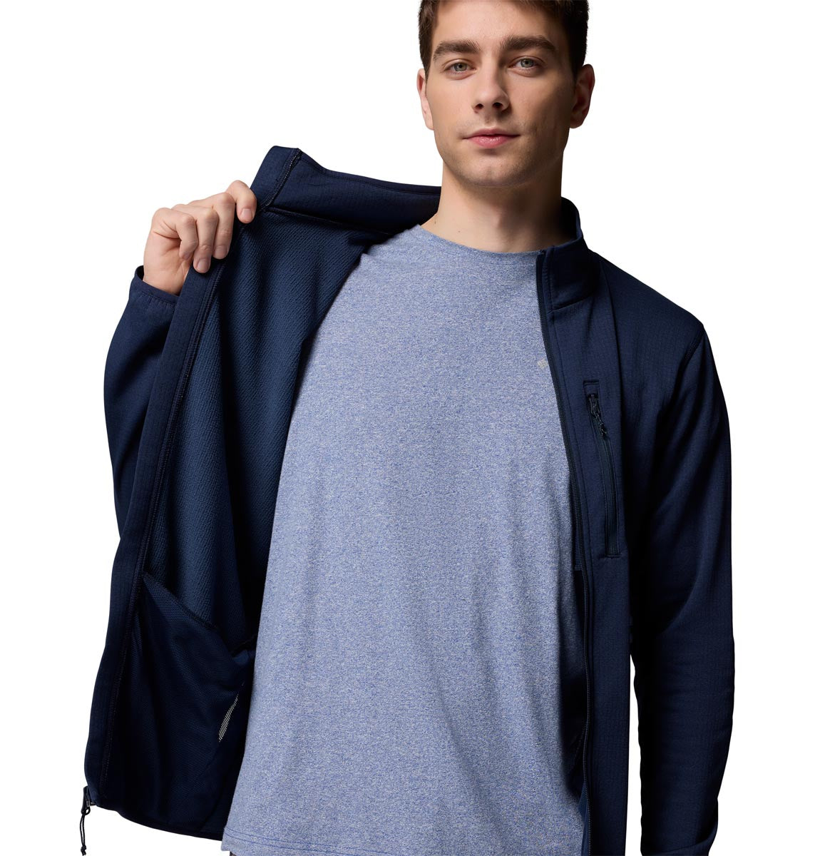 Polar Essential Hike Grid Omni-Wick Azul Marino