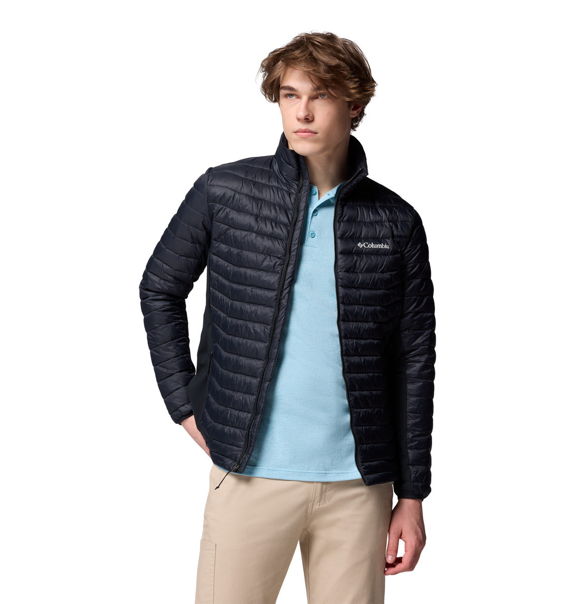 Campera Powder Pass Hybrid Omni-Shield Negro