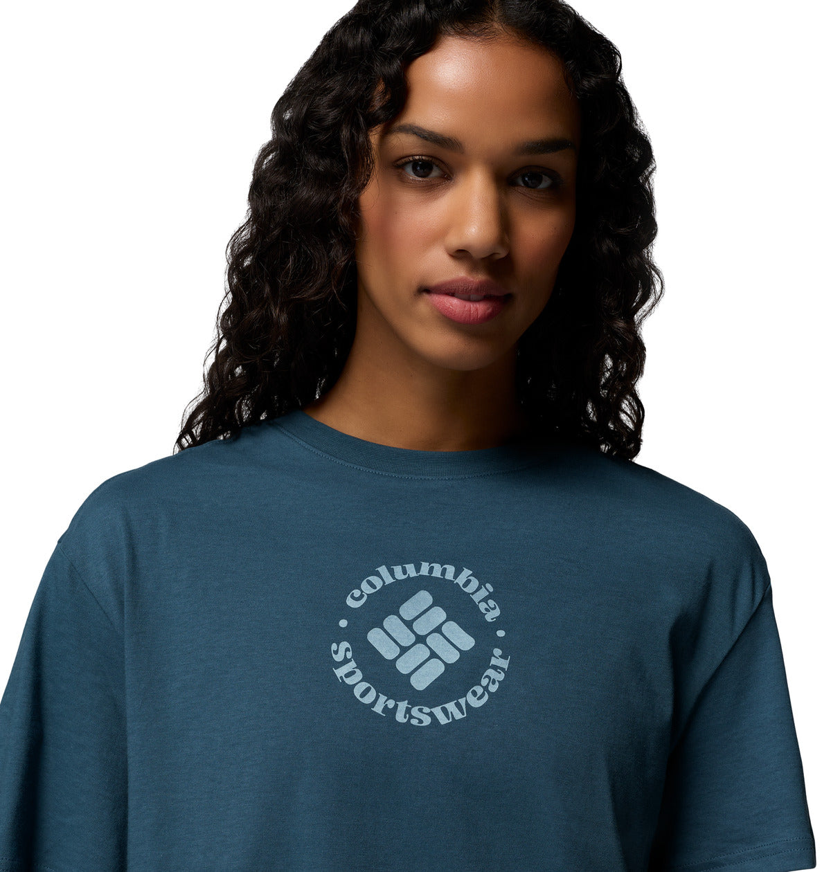 Remera Rolling Bend Graphic  Azul