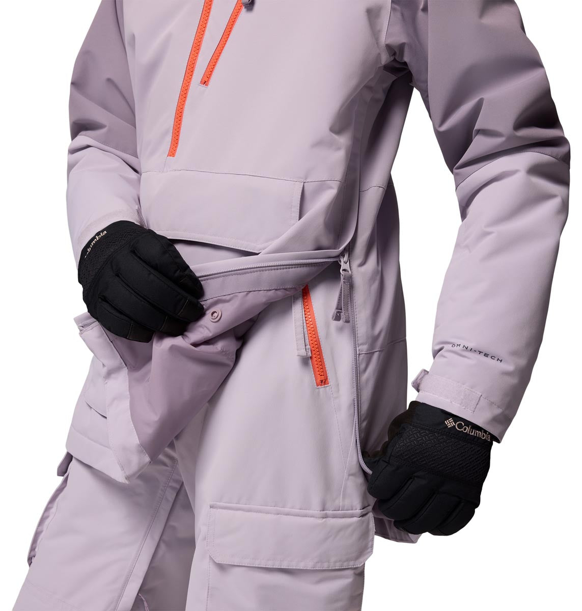 Campera Coreshot Anorak Omni-Tech Lila