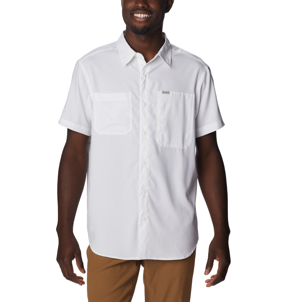 Camisa Manga Corta Silver Ridge Utility Omni-Shade Blanco