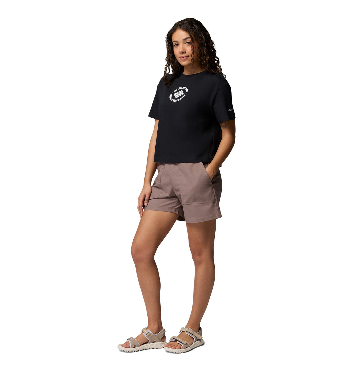 Remera Rolling Bend Graphic  Negro