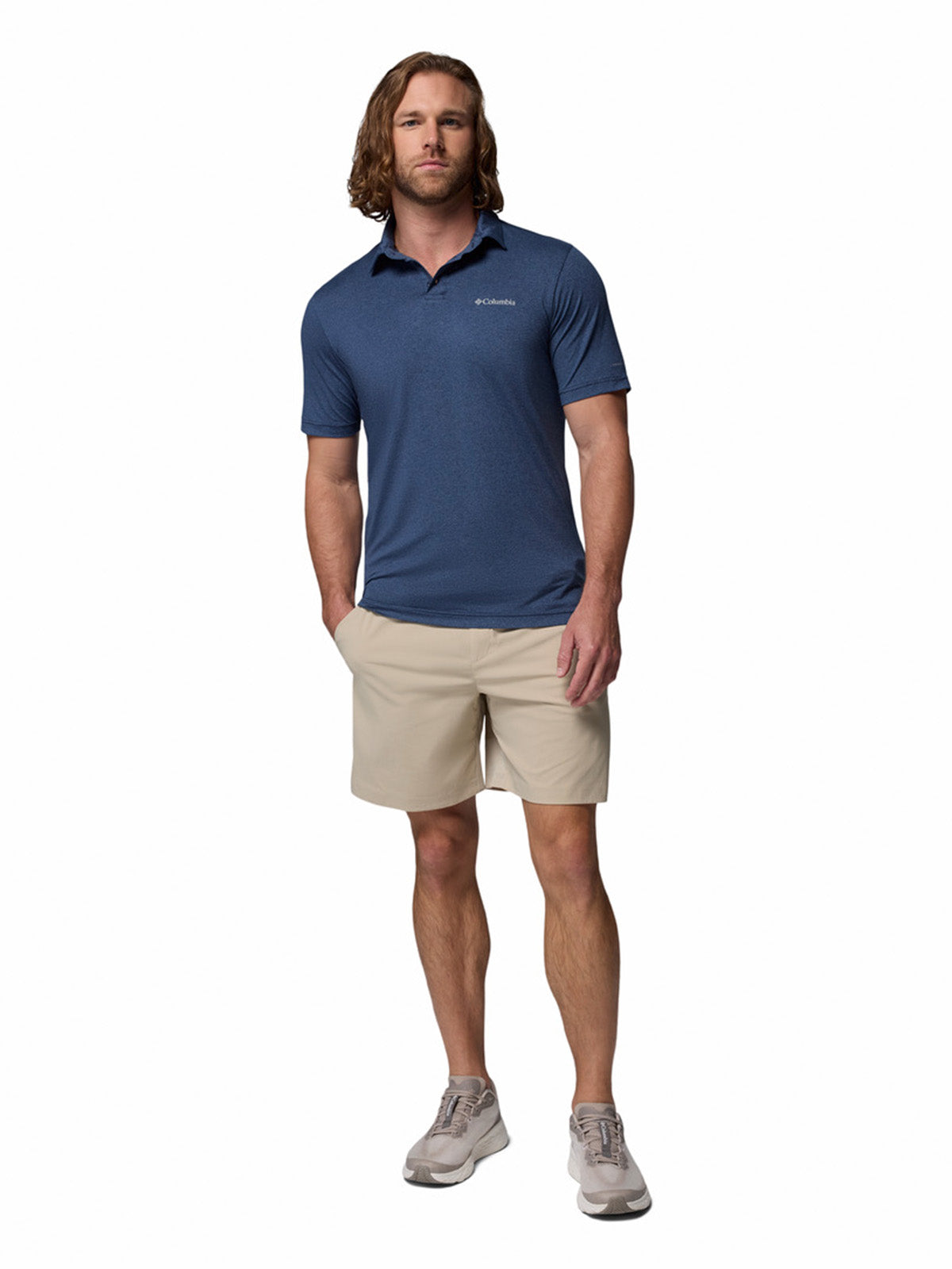 Polo Parsons Point Polo Omni-Shade Azul Marino