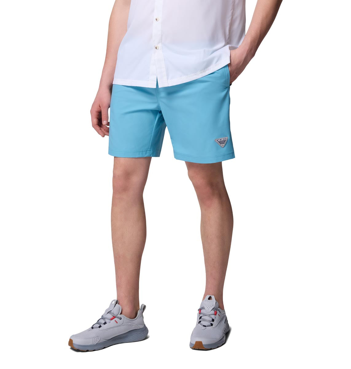 Short Pfg Rambler Water Omni-Shield Azul