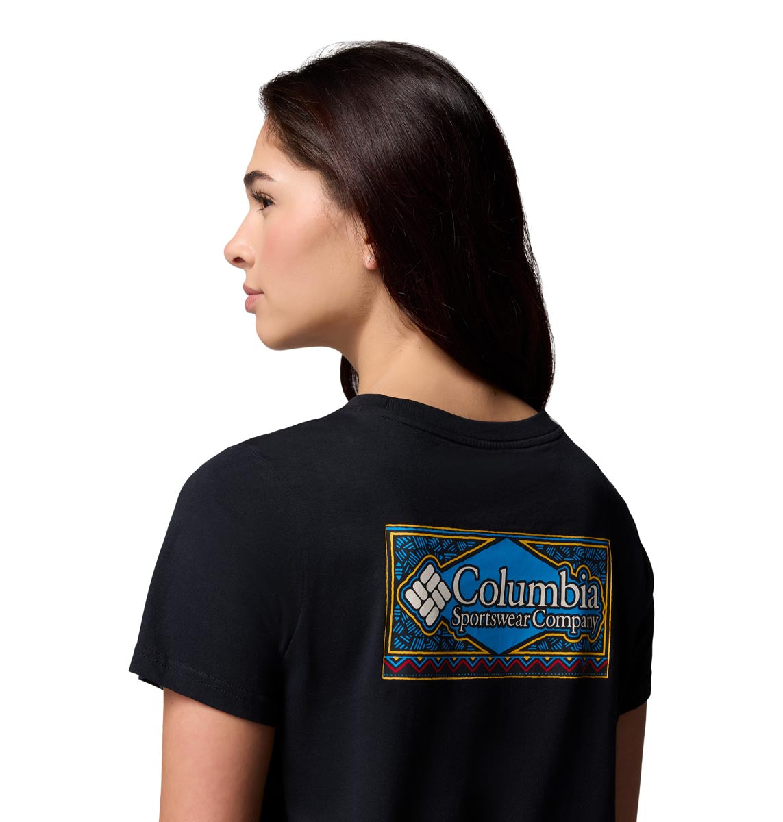 Remera Rolling Bend Graphic  Negro