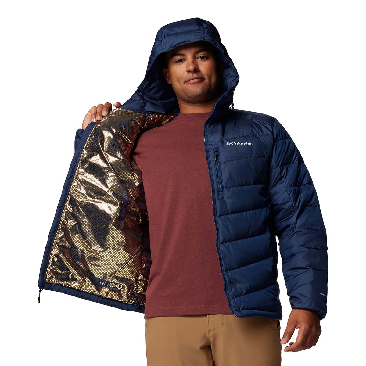 Campera Labyrinth Loop Ii Jk Omni-Heat Azul Marino
