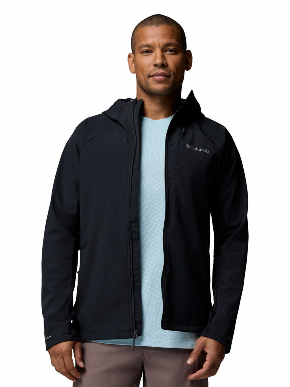Cortaviento Trailborne Softshell Omni-Shield Negro