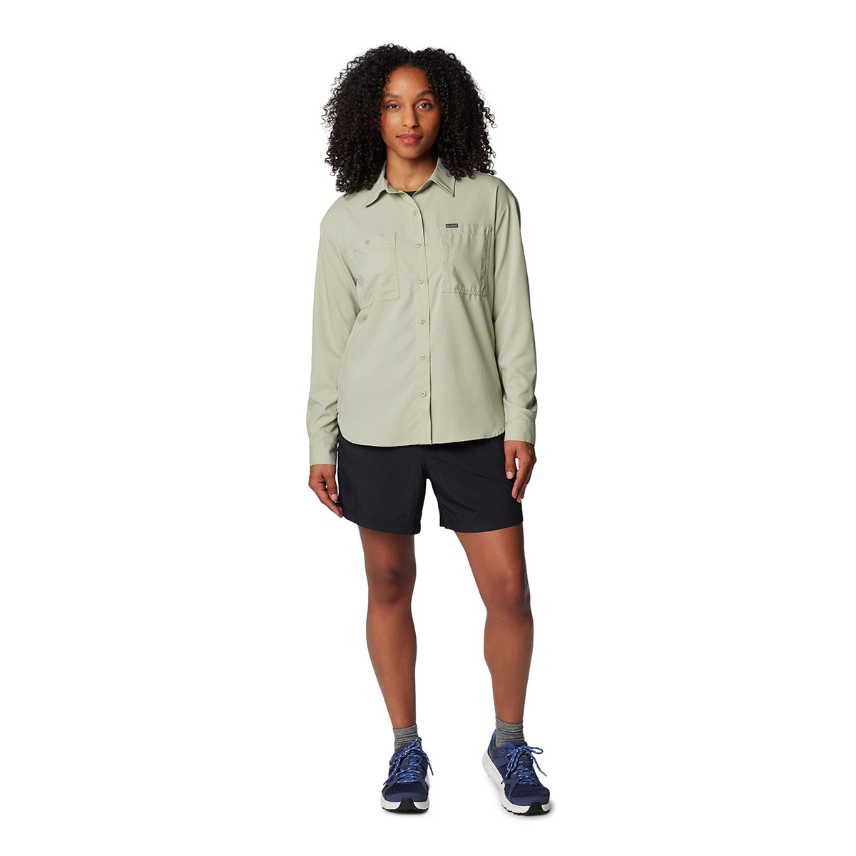 Camisa Manga Larga Silver Ridge Utility Omni-Shade Verde