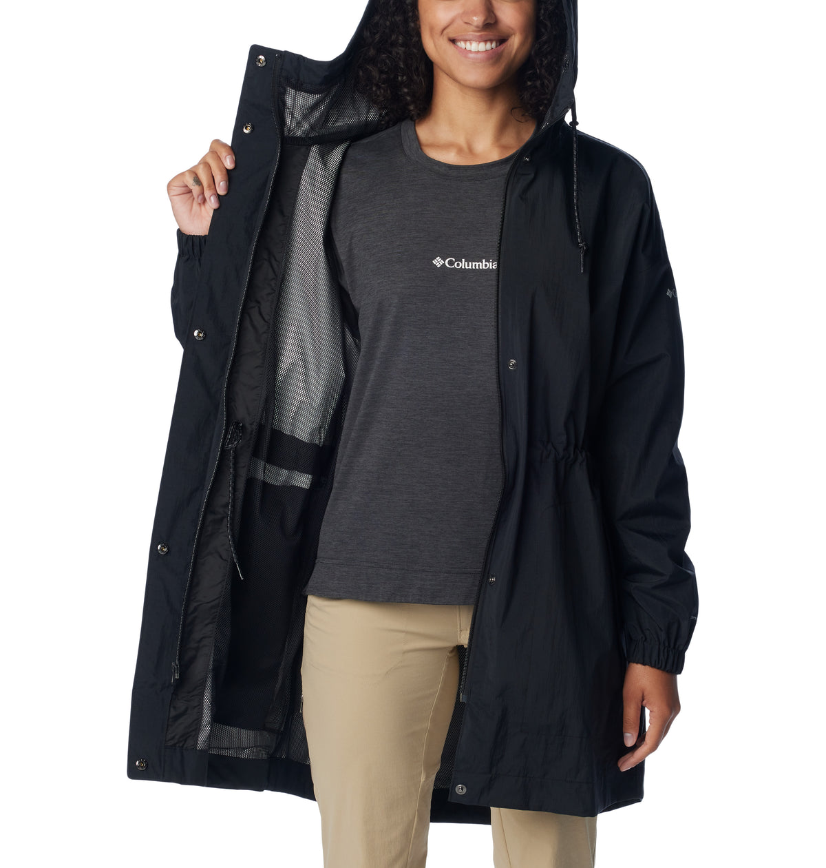 Impermeable Splash Side Ii Jkt Omni-Tech Negro