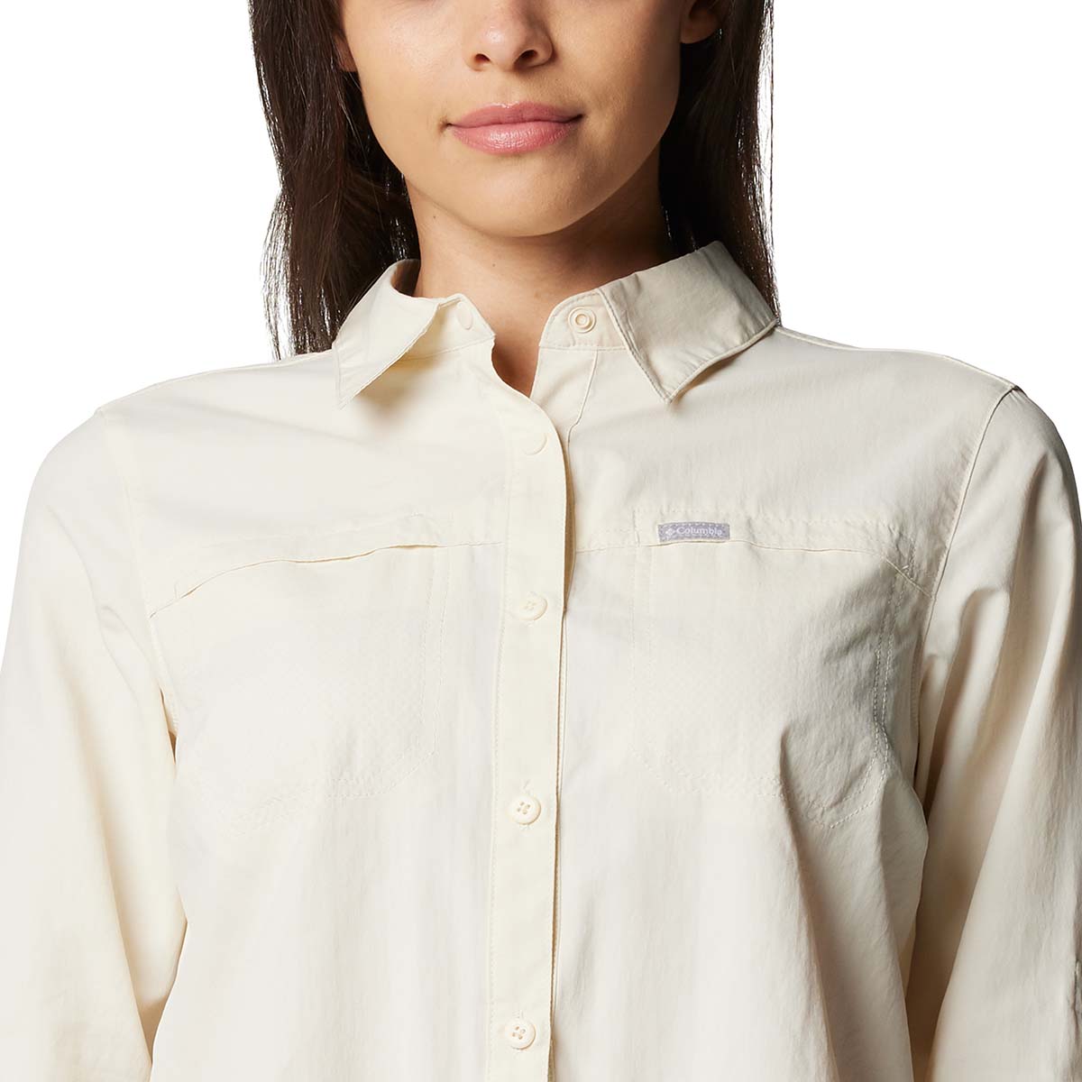 Camisa Manga Larga Silver Ridge 3.0 Ls Omni-Shade Blanco