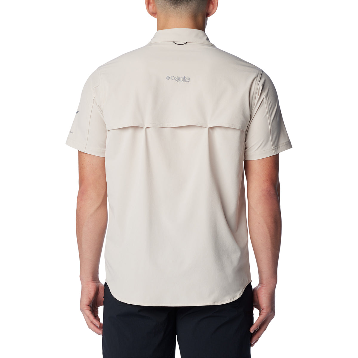 Camisa Manga Corta Summit Valley Woven Titanium Gris