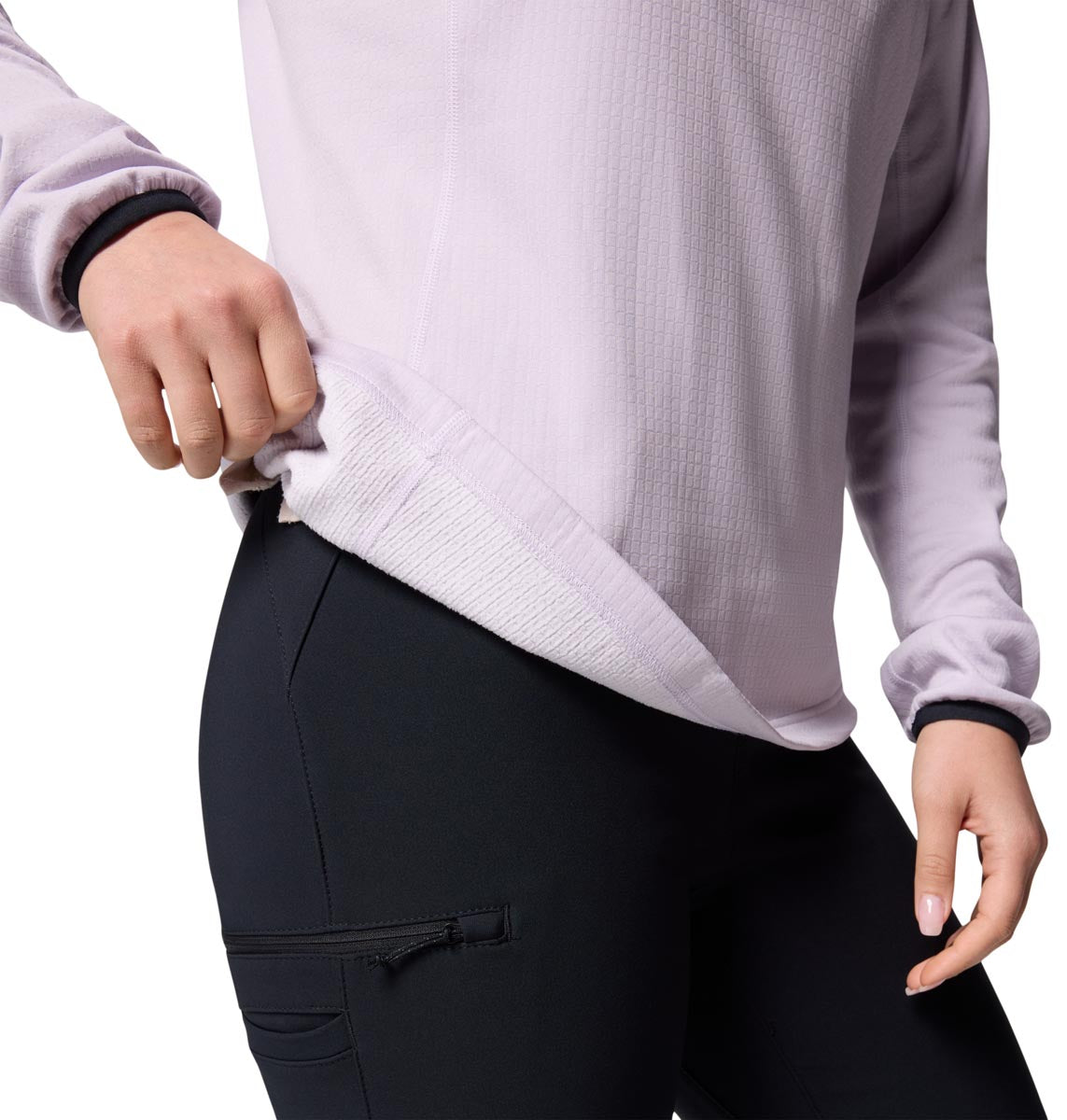 Polar Essential Hike Grid Omni-Wick Lila