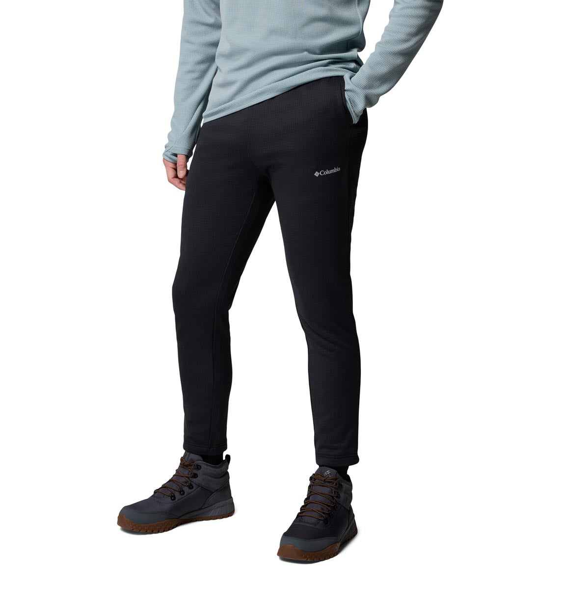 Pantalón Essential Hike Grid Omni-Wick Negro