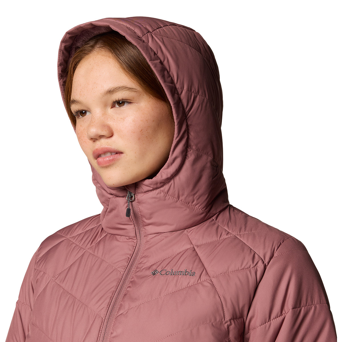 Campera Heavenly Hdd Jacket Omni-Heat Rosado