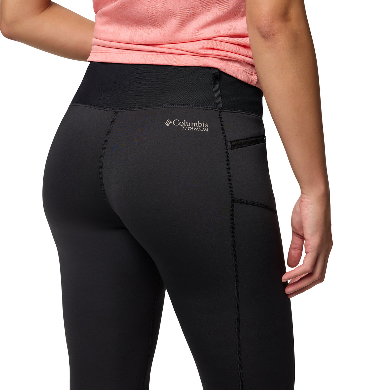 Calza Summit Valley Leggin Omni-Wick Negro