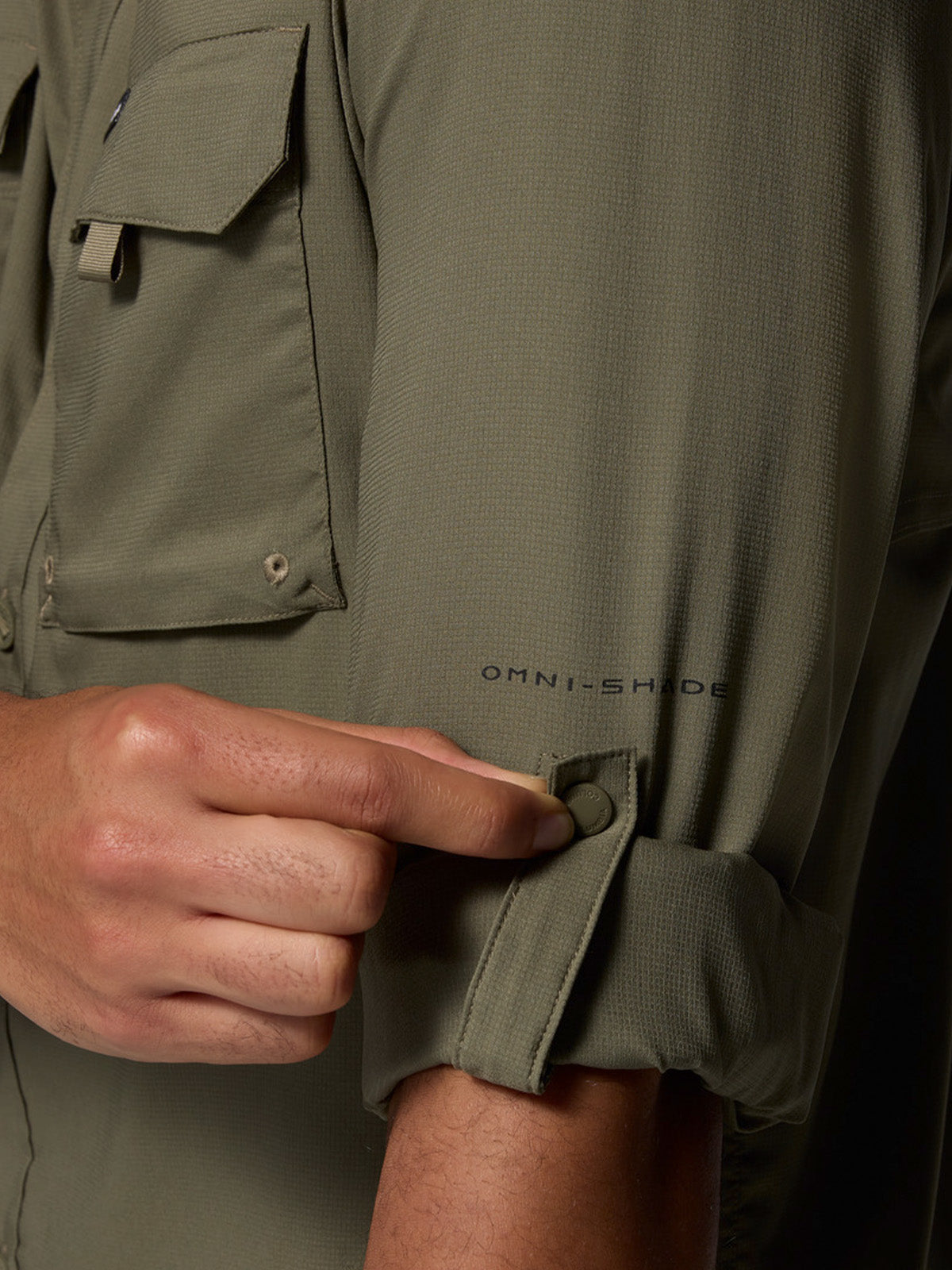 Camisa Manga Larga Silver Ridge Utility Omni-Shade Verde