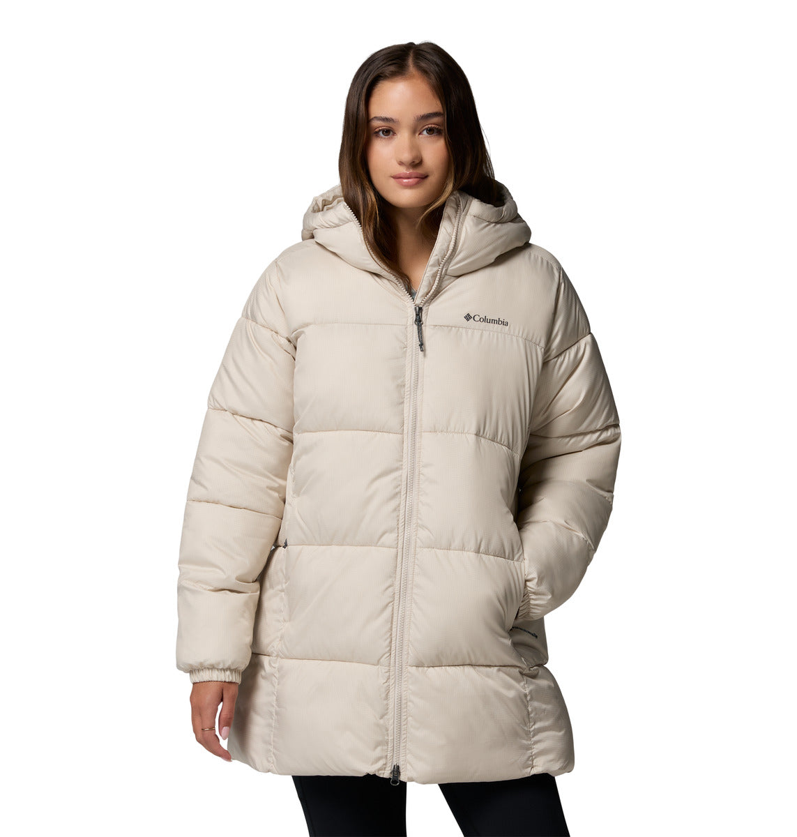 Chaqueta Puffect Ii Mid Hood Omni-Shield Gris