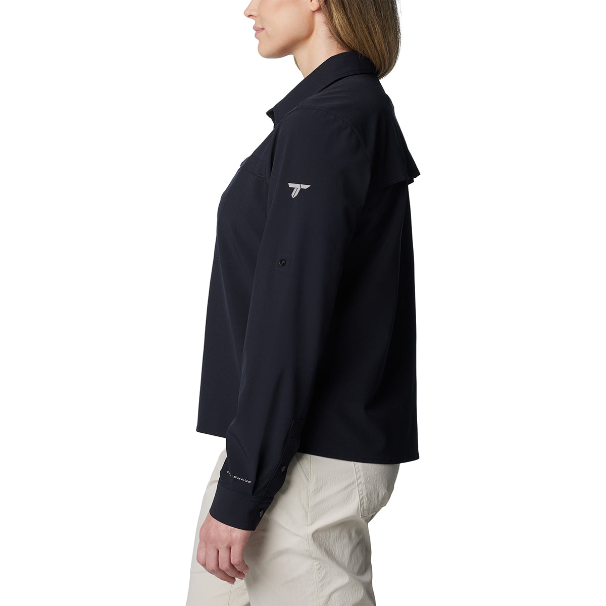 Camisa Manga Larga Summit Valley Woven Trail Negro