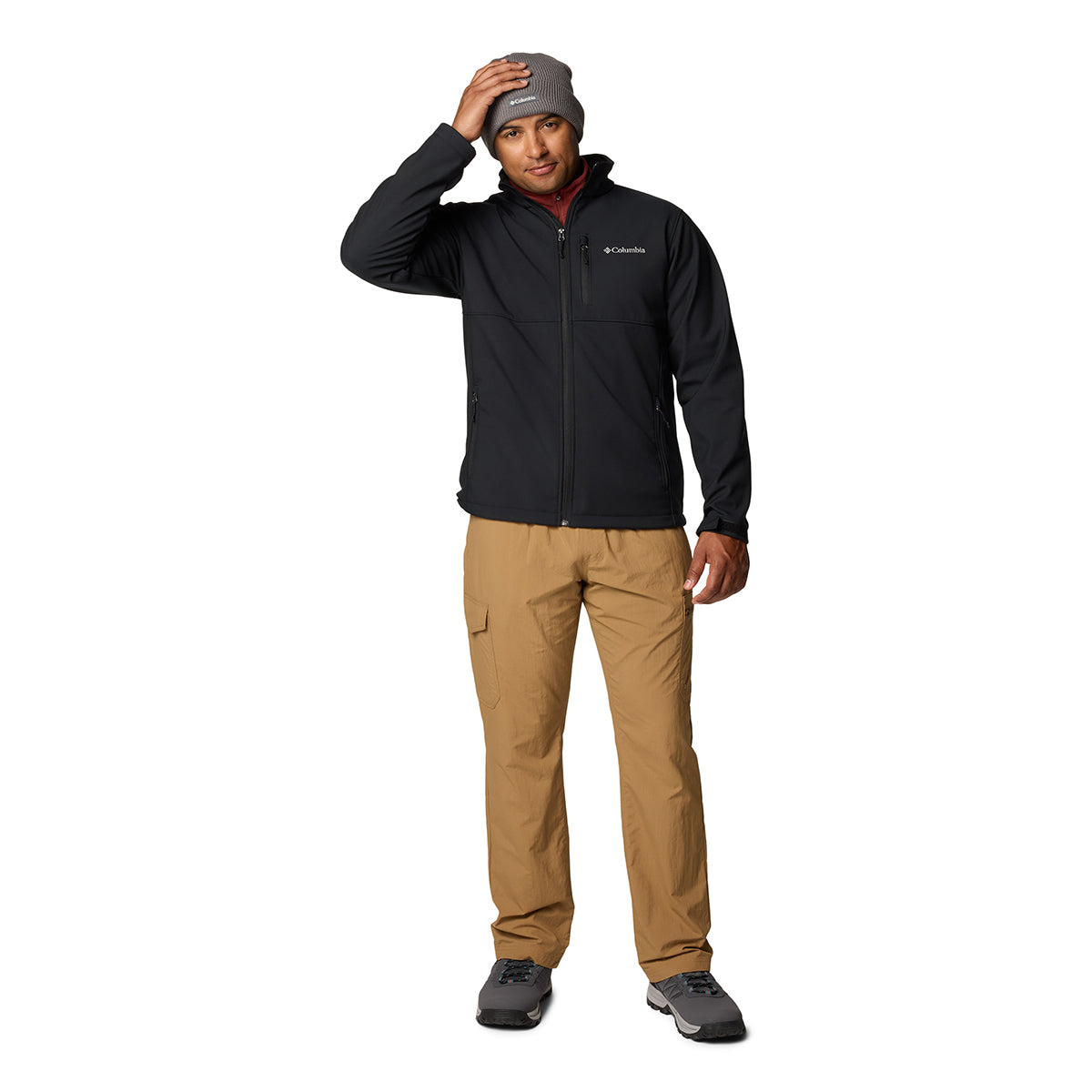 Chaqueta Ascender Soft Shell Omni-Shield Negro