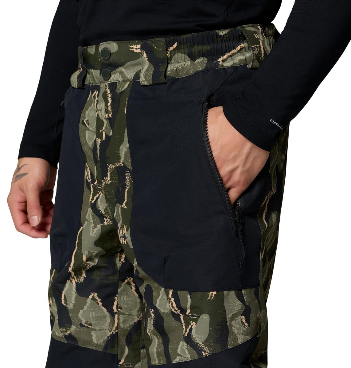 Pantalón Coreshot Printed Pan Omni-Tech Verde