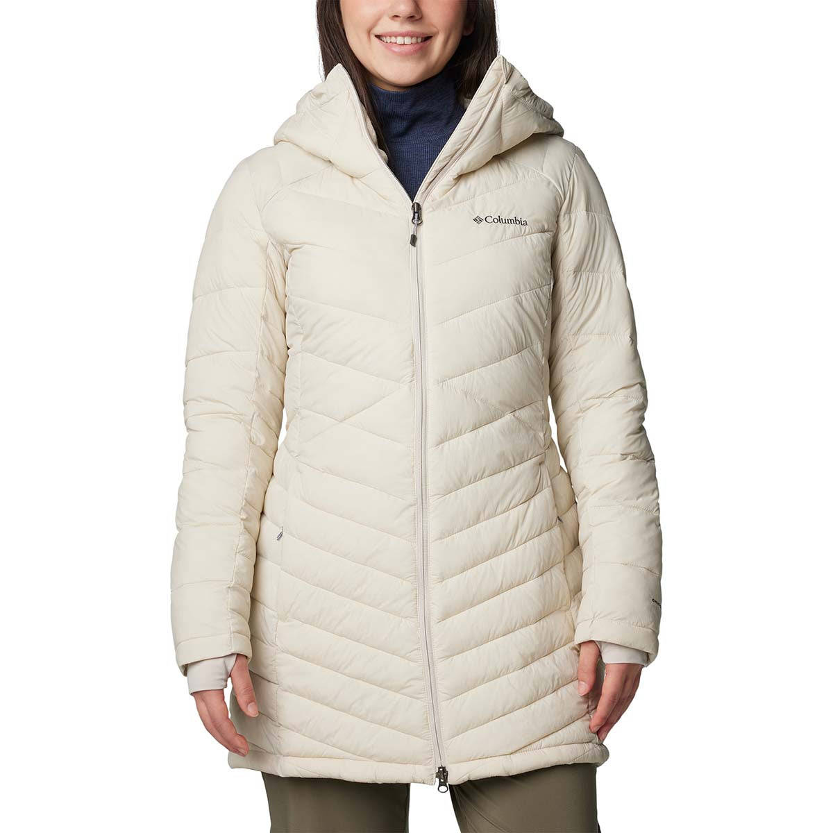 Campera Joy Peak Ii Mid Jkt Omni-Shield Gris