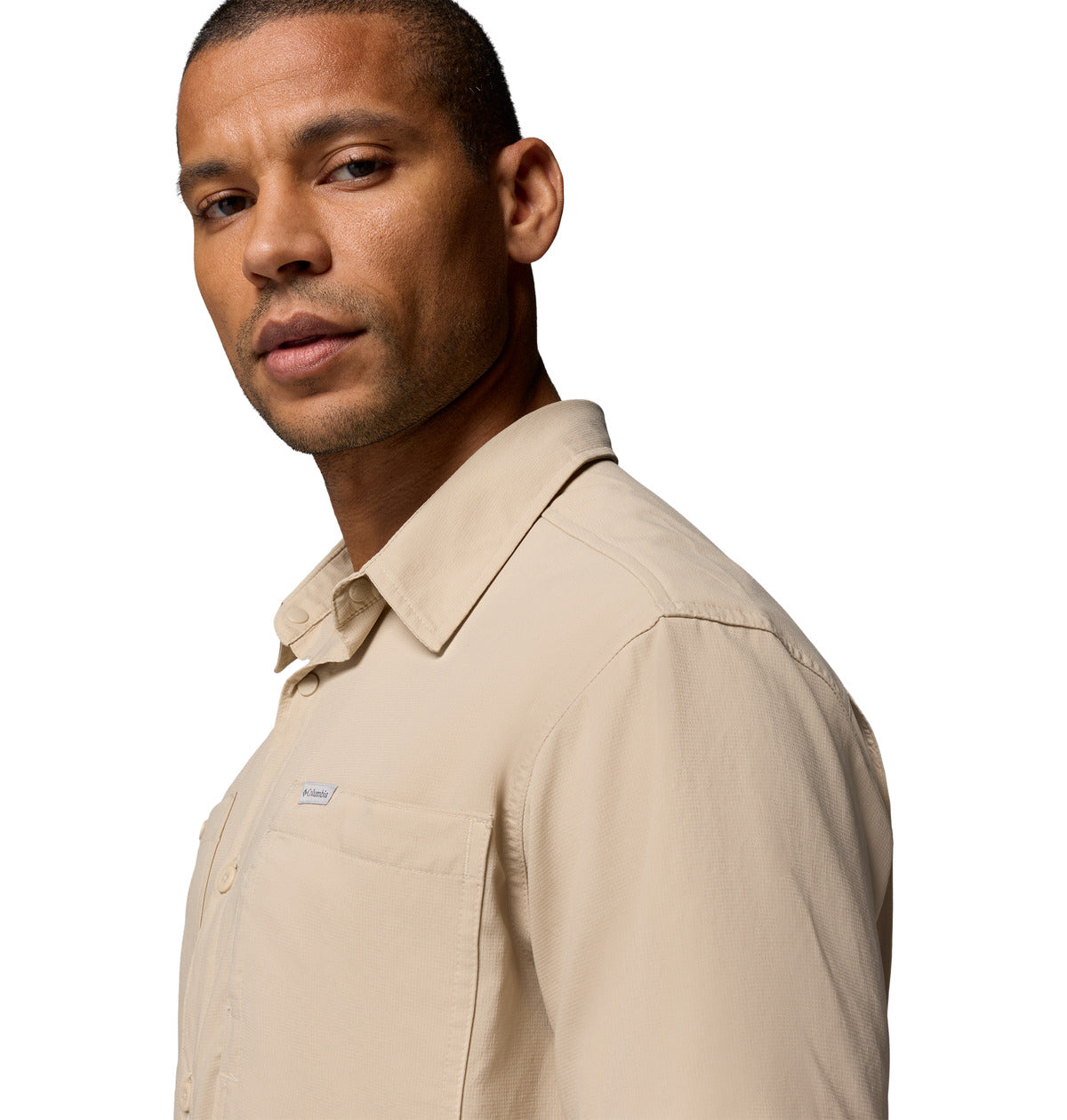 Remera Silver Ridge Ii Ss Omni-Shade Beige