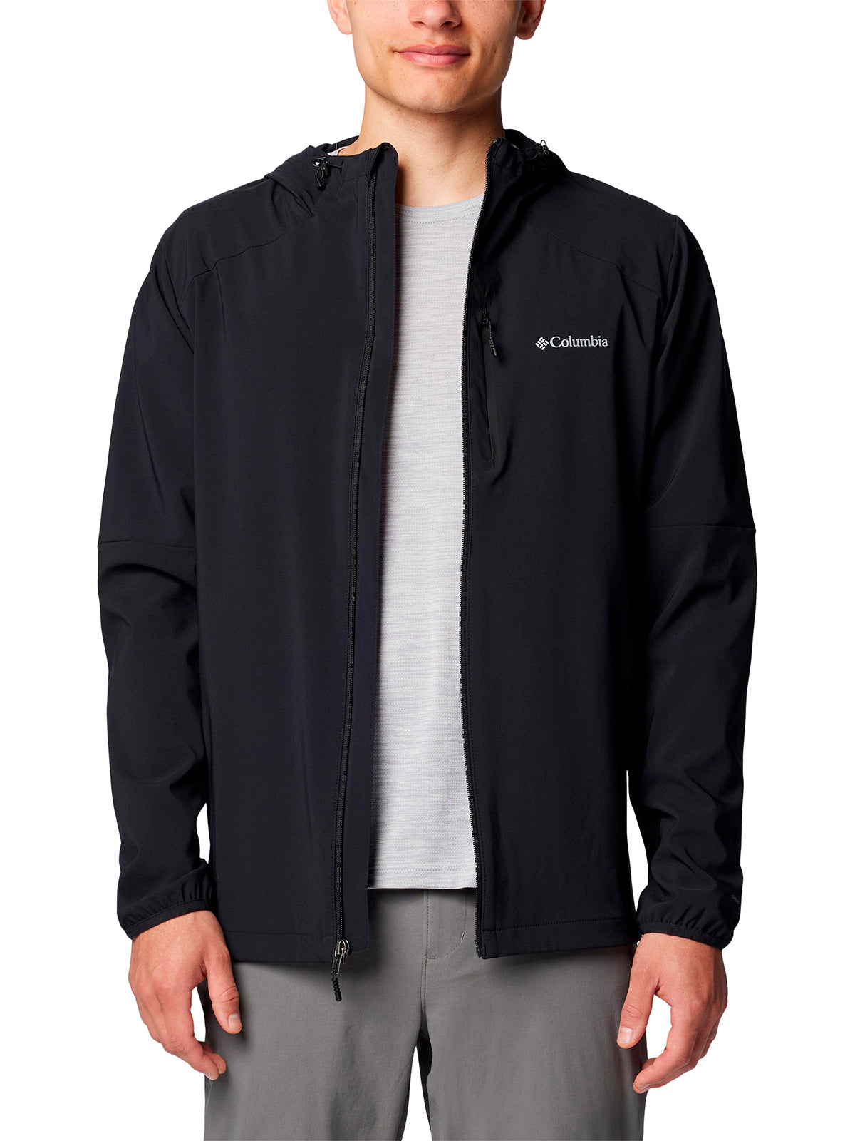 Buzo  Tech Softshe Hoodie Omni-Shield Negro