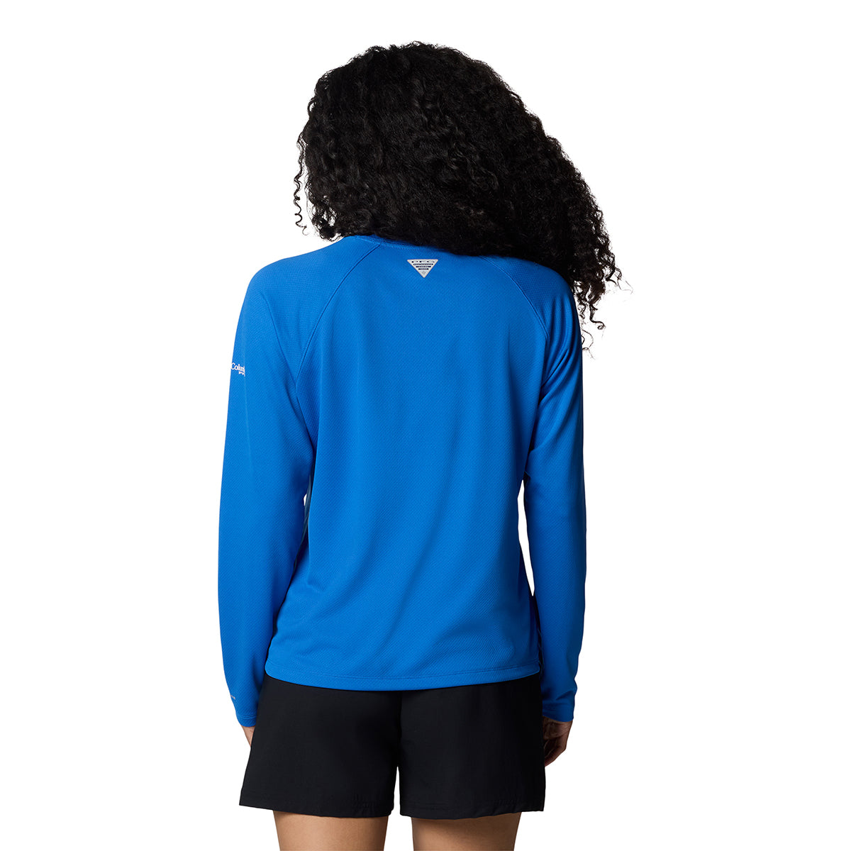 Remera Manga Larga Pfg Solar Stream Ls Omni-Shade Azul