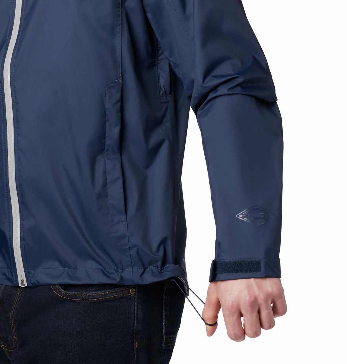 Impermeable Evapouration Jacket Trail Azul Marino