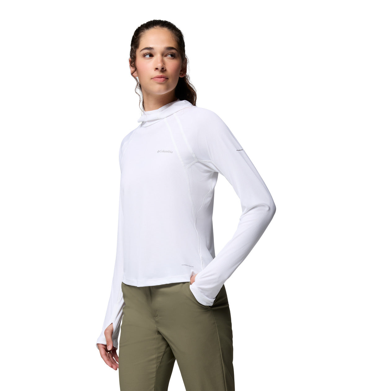 Remera Manga Larga Stealth Spring Omni-Shade Blanco