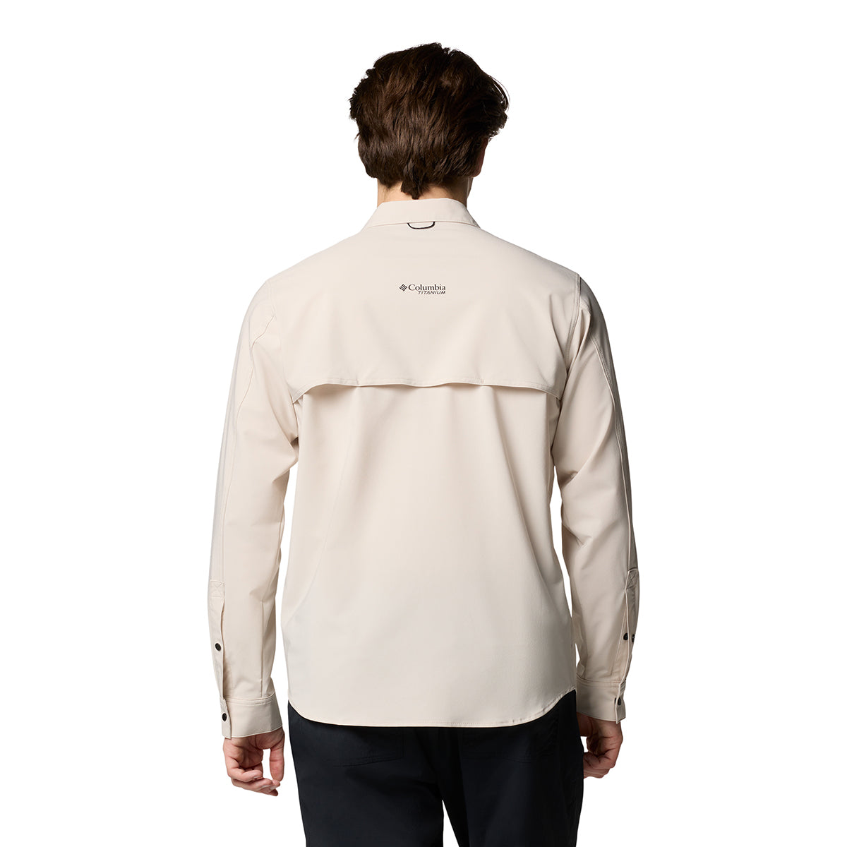 Camisa Manga Larga Summit Valley Woven Omni-Shade Gris