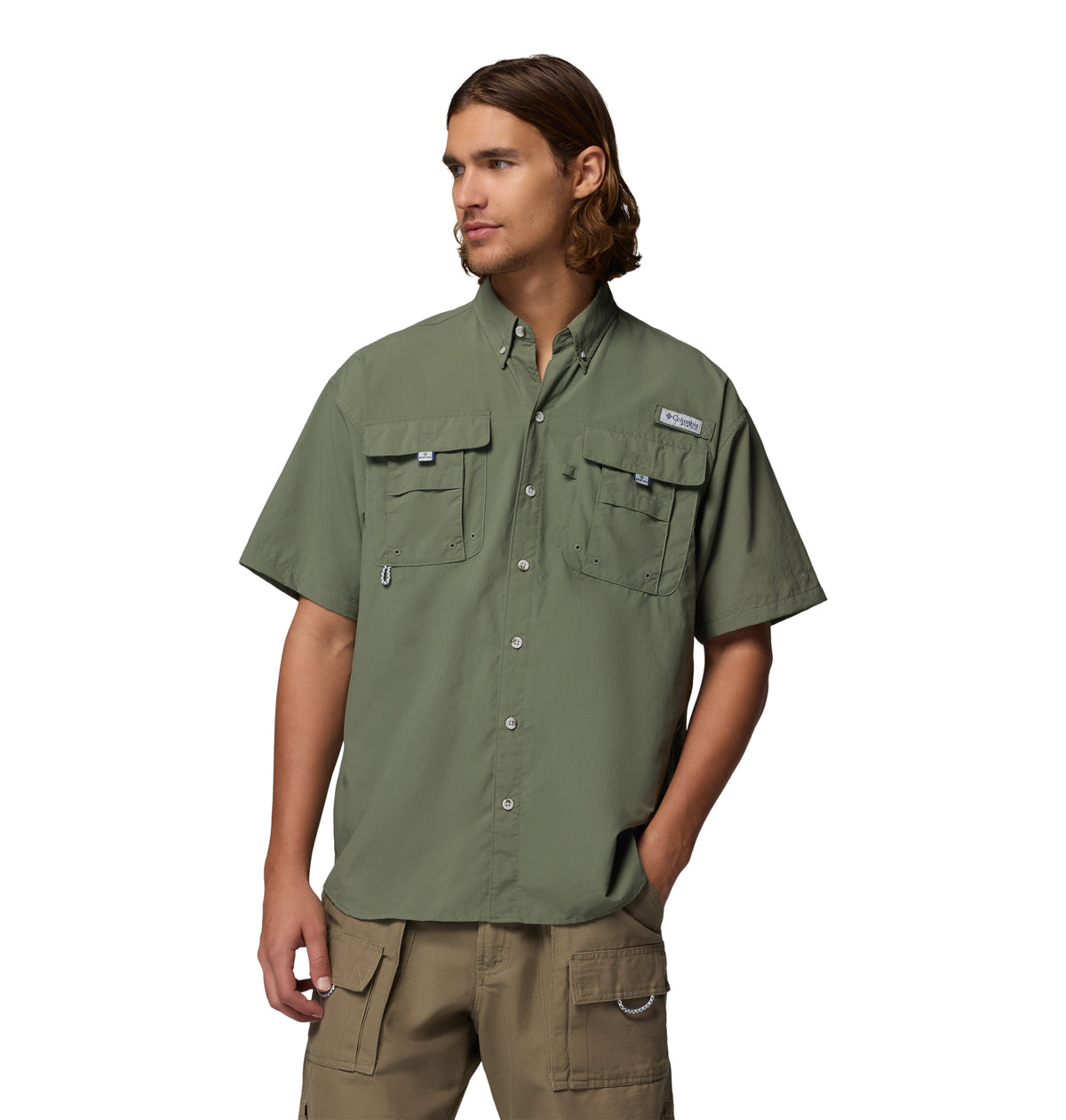 Camisa Manga Corta Bahama Ii S/S Shirt Omni-Shade Verde