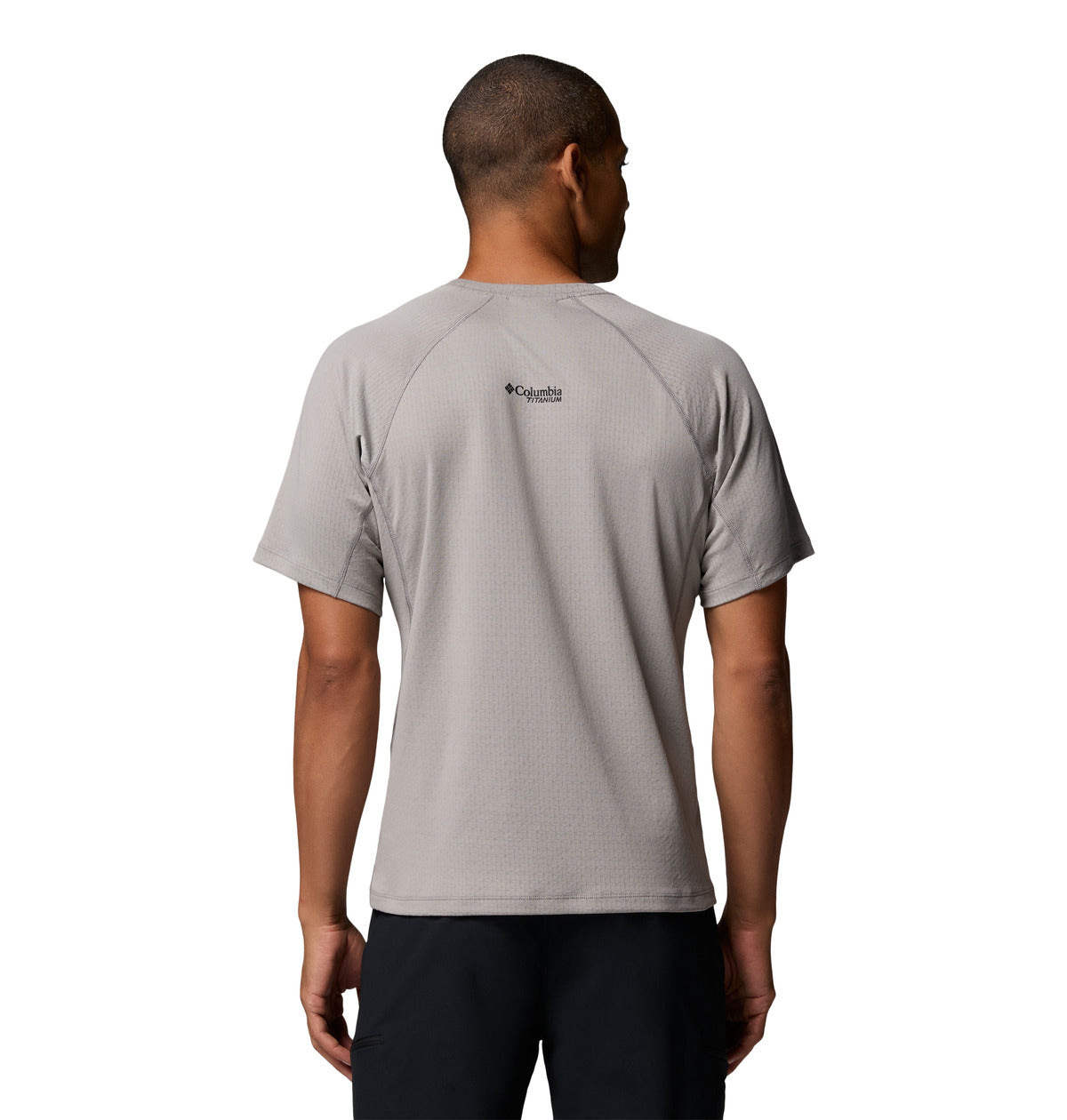 Remera Driventure Short S Omni-Shade Marrón