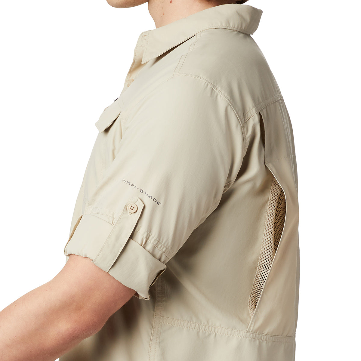 Camisa Manga Larga Silver Ridge 2 Long Omni-Shade Beige