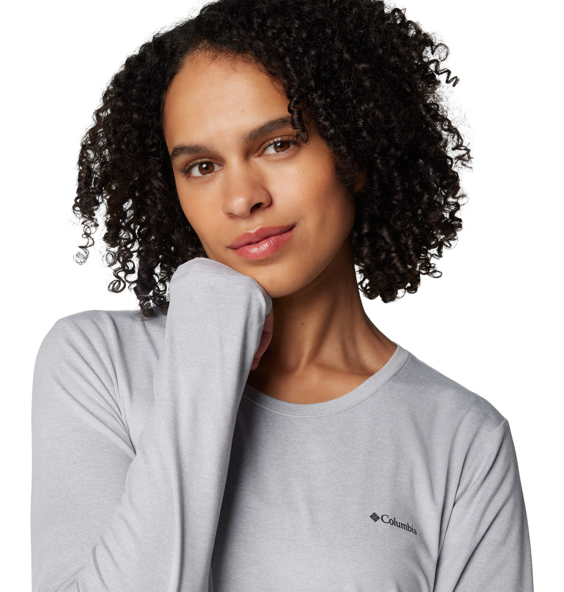 Remera Manga Larga Sloan Ridge Ls Shirt Omni-Wick Gris