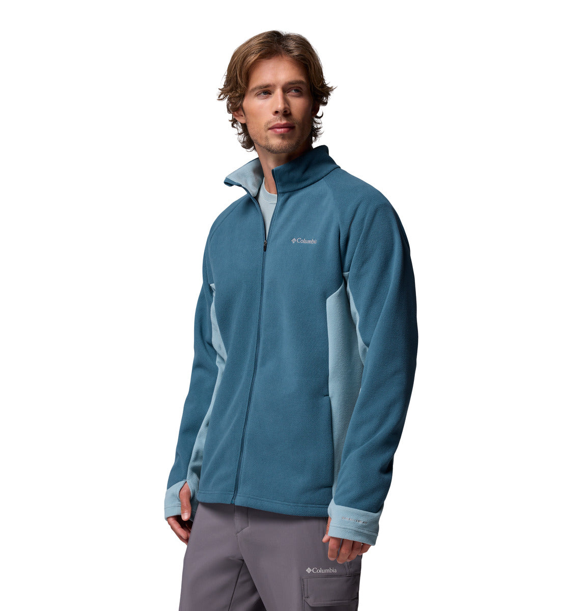 Polar Arctic Peak Full Zip Omni-Heat Azul
